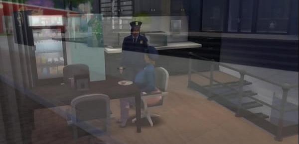  Big ass police officer forced and impregnated